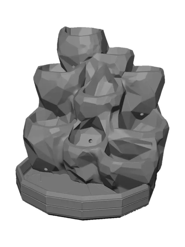 3D model for Geodesic Hexa Tower