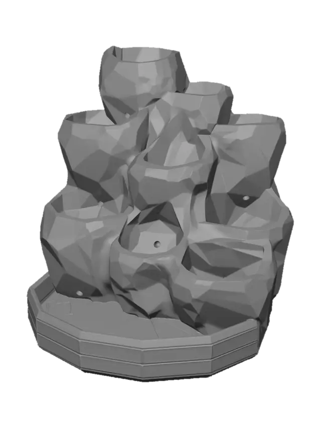 3D model for Geodesic Hexa Tower