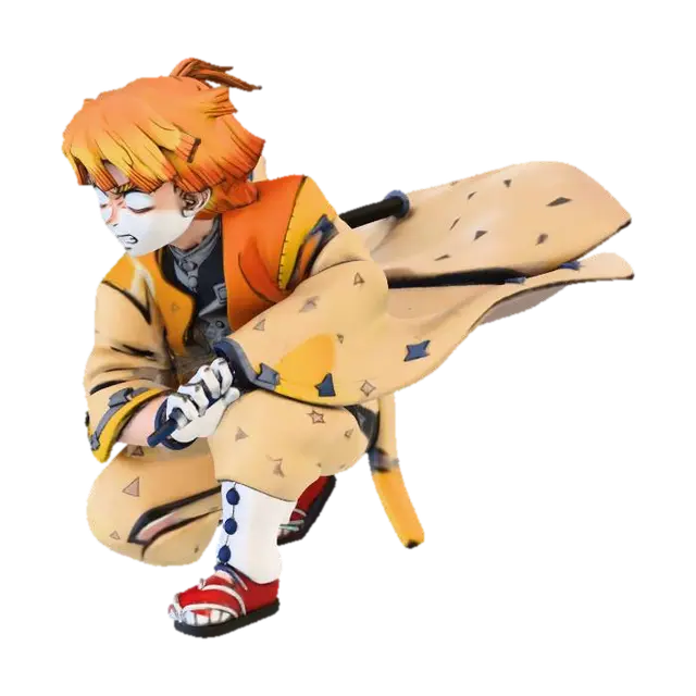 Zenitsu_Raios - Kimetsunoyaiba 3D model, vytvořený pomocí AI