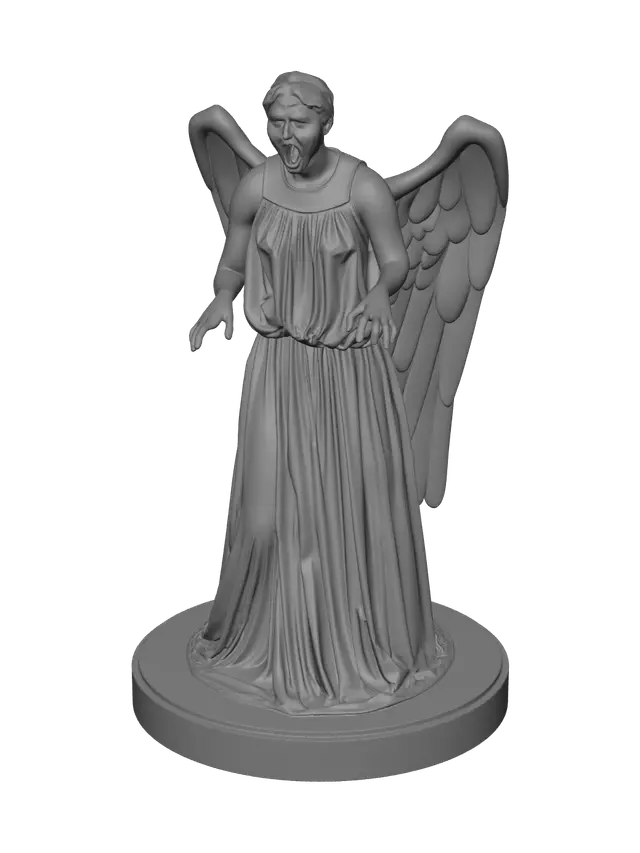 3D model for Weepingangel