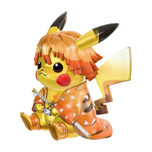 3D model for Samurai Pikachu Mashup