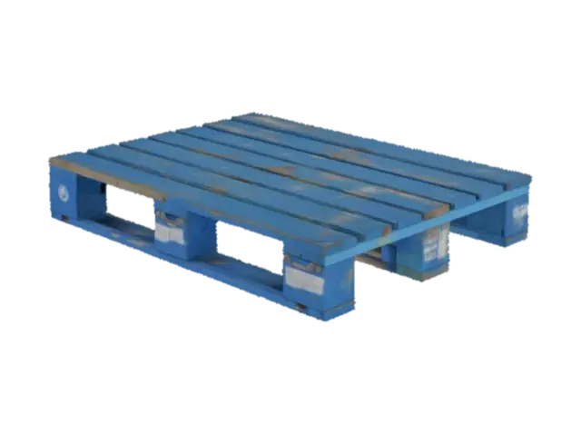 3D model for Blue Wooden Pallet