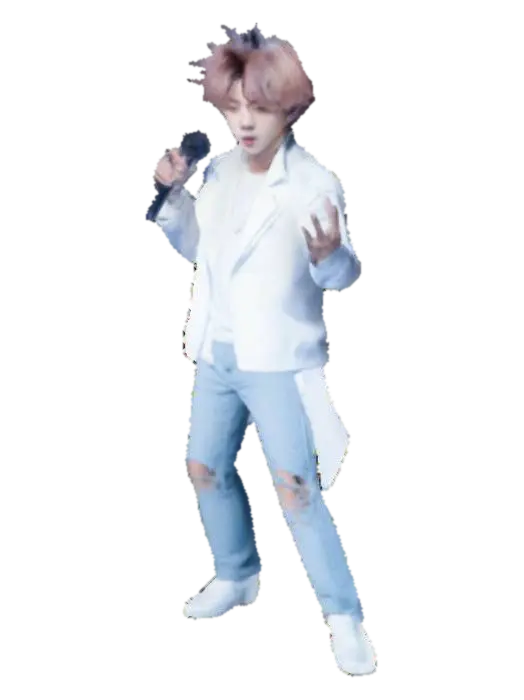 bts singer - Kpop 3D model, vytvořený pomocí AI
