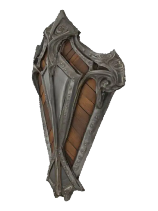 Nordic Shield 3D model, vytvořený pomocí AI