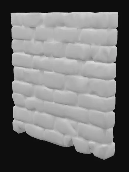 3D model for Brickwork Texture