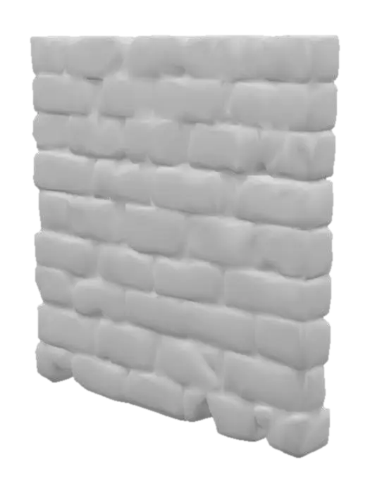 3D model for Brickwork Texture