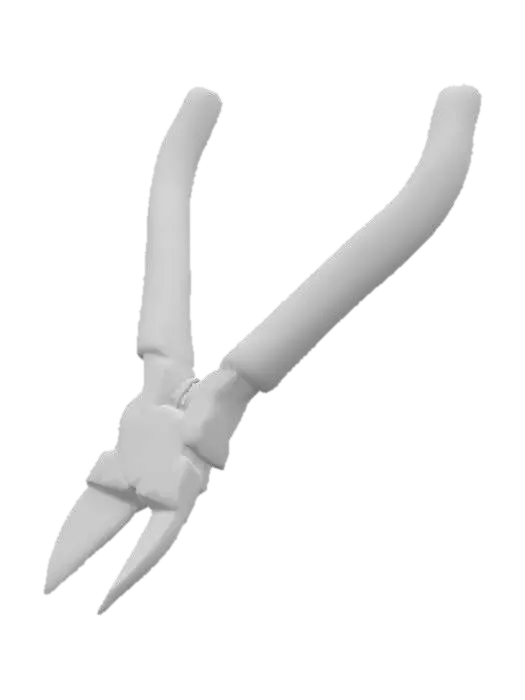 3D model for Wire Cutter with Yellow Handles