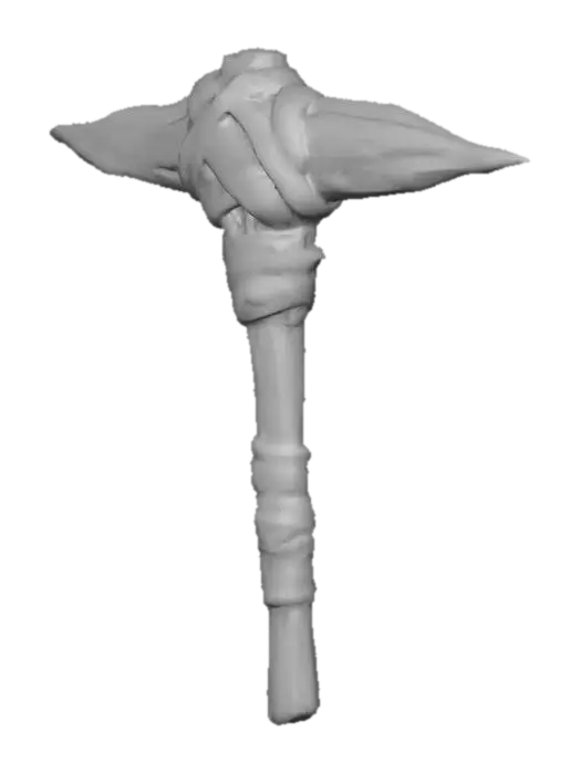 3D model for Stone Age Pickaxe