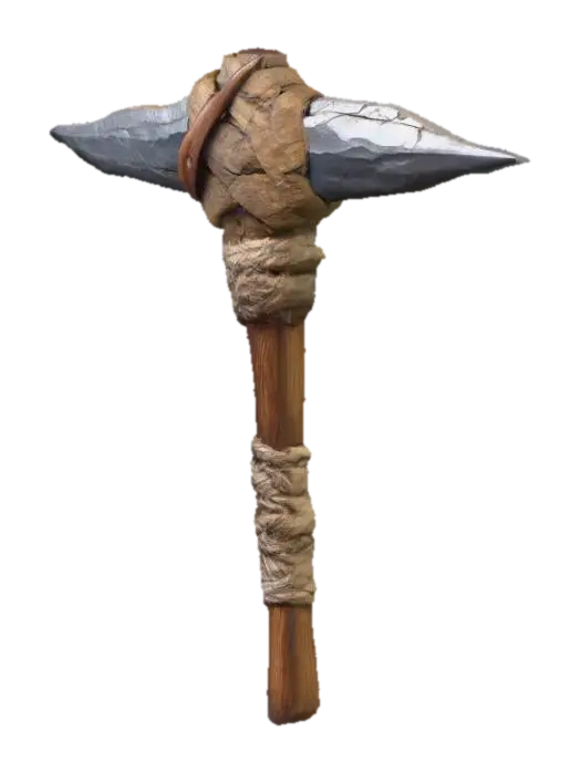 3D model for Stone Age Pickaxe