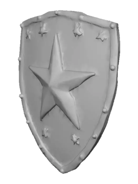3D model for Star Shield