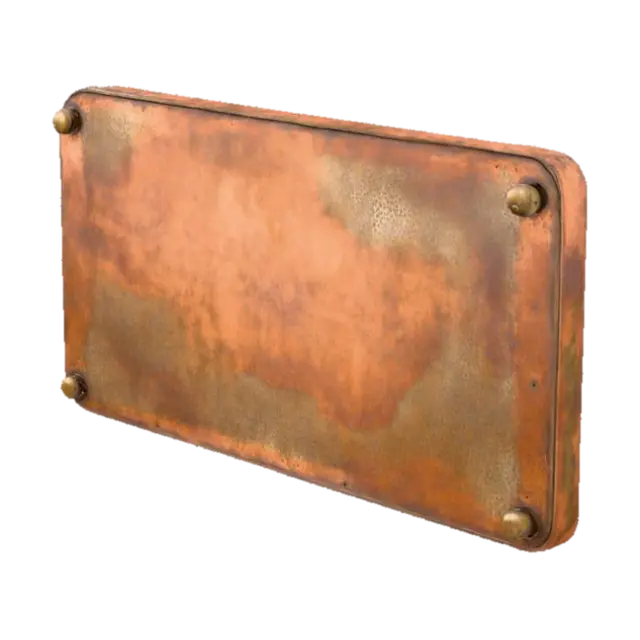 3D model for Copper Plate