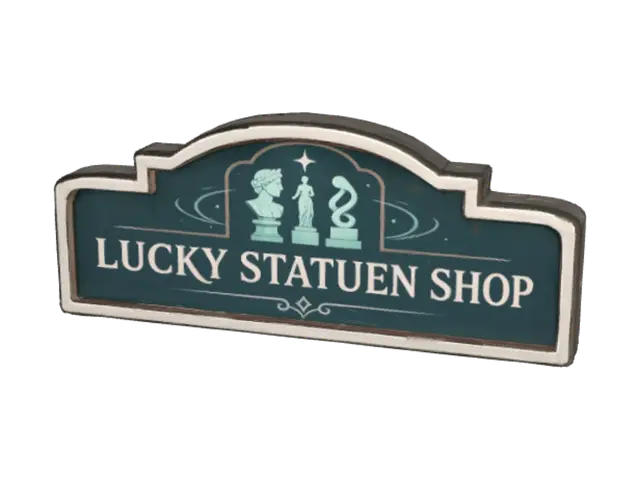 Arched Signboard - Template 3D model, vytvořený pomocí AI
