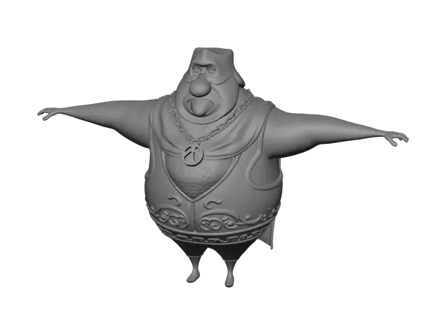 3D model for Weathered El Macho