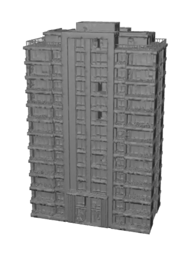 3D model for Abandoned High-Rise