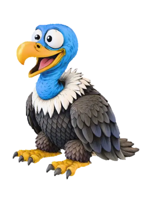 baldibis - Species 3D model, vytvořený pomocí AI