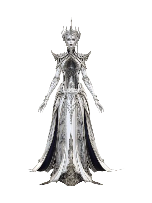 3D model for Empress of the Ivory Cathedral