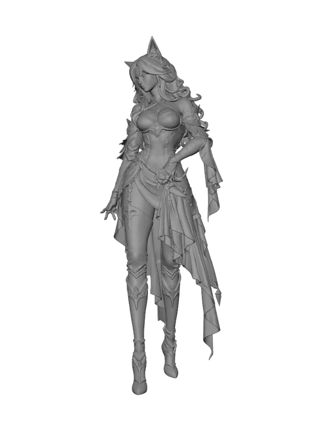 3D model for Nocturne of the Velvet Moon