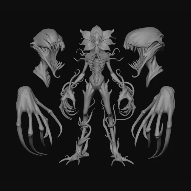 3D model for Eldritch Bloom