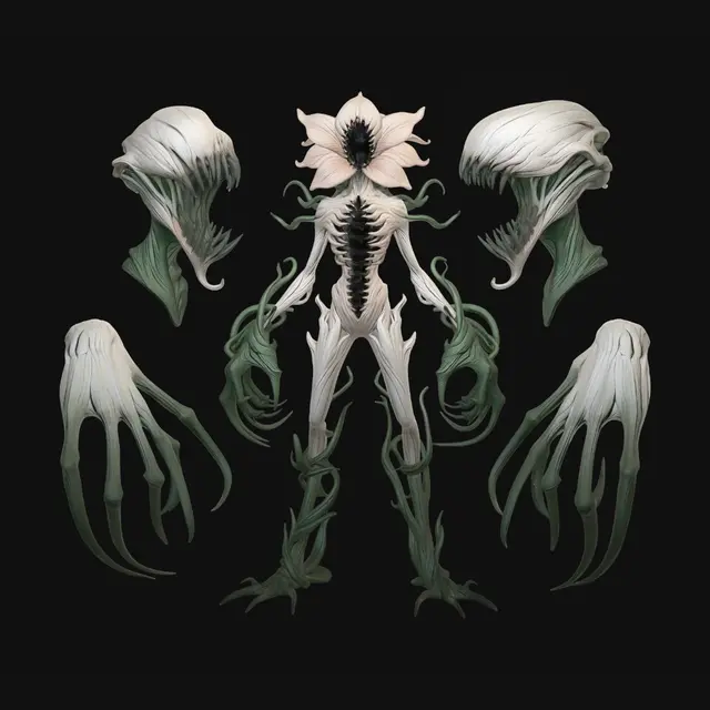 3D model for Eldritch Bloom