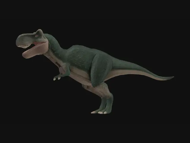 3D model for create a t-rex model to be used in a videogame. Stay belo 300k polygons