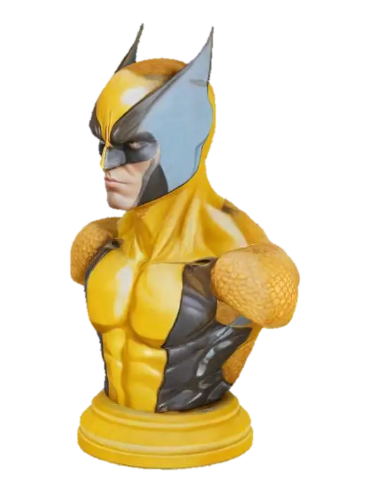 Wolverine Chess Piece 3D model, vytvořený pomocí AI