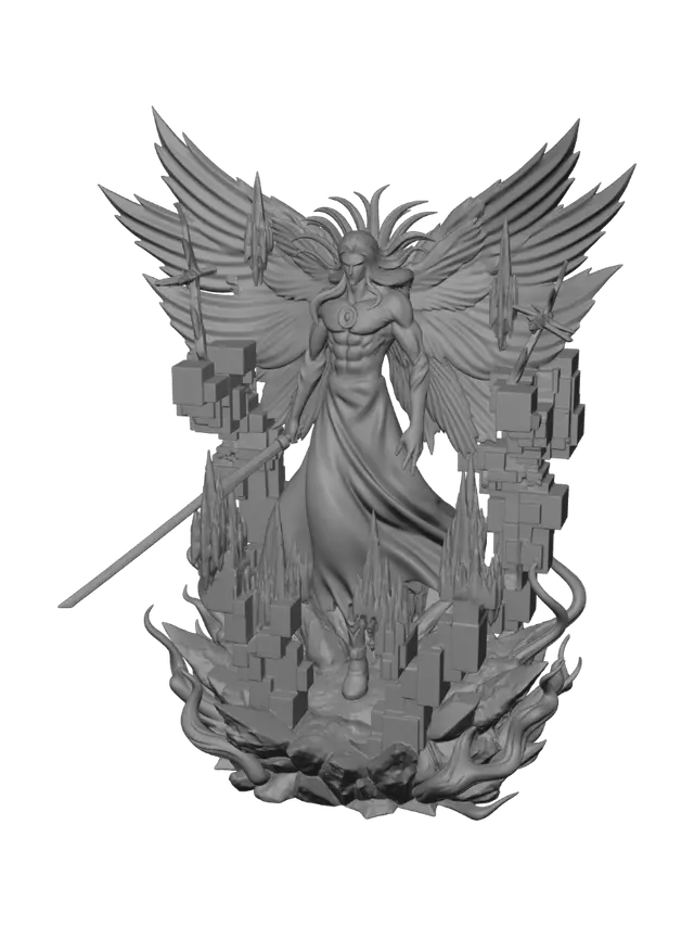 3D model for Electroplating Angel