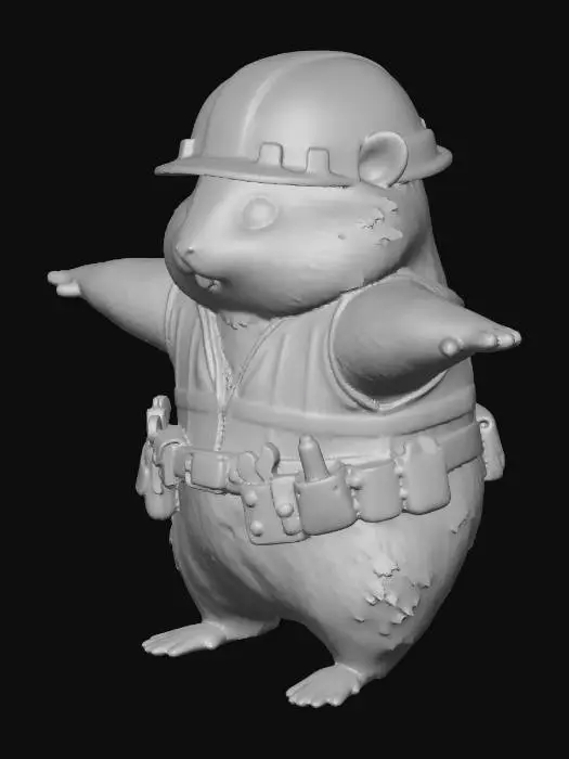 3D model for Construction Hamster