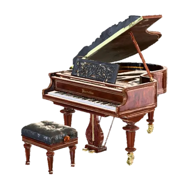 pianoo - Project 3D model, vytvořený pomocí AI