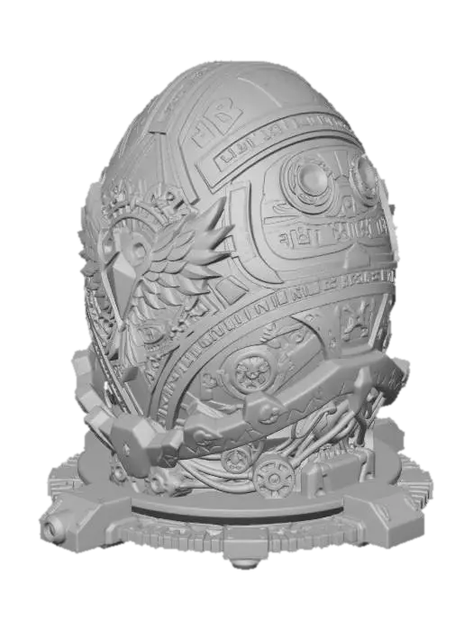 3D model for Luminous Clockwork Egg