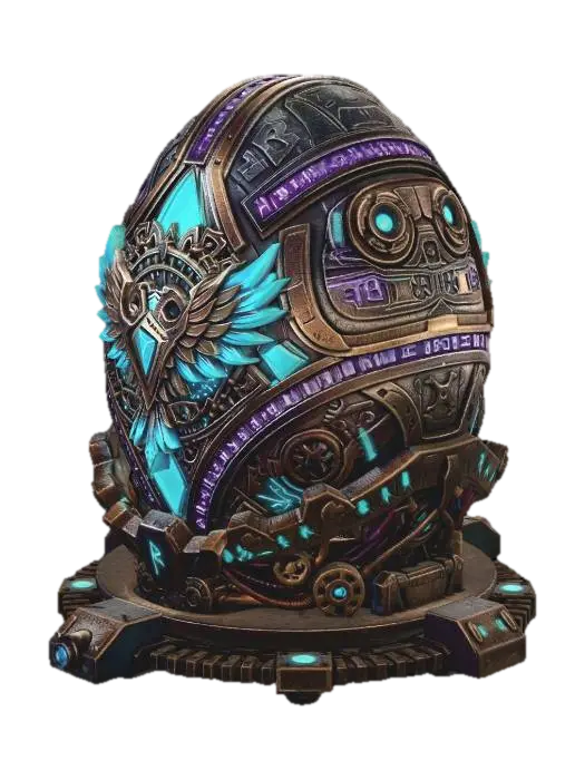3D model for Luminous Clockwork Egg