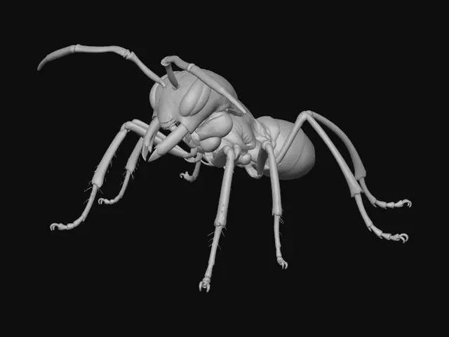 3D model for realistic monster ant