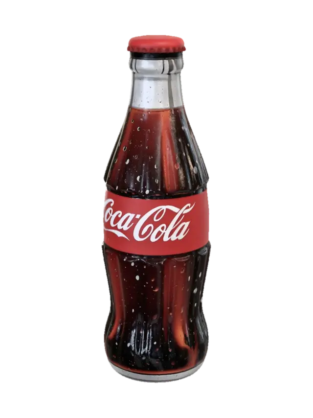 3D model for Crimson Coca-Cola Bottle