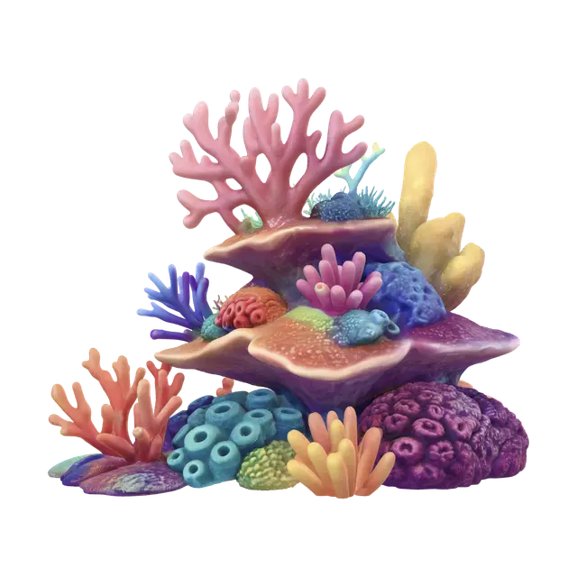 3D model for Prismatic Coral Bloom