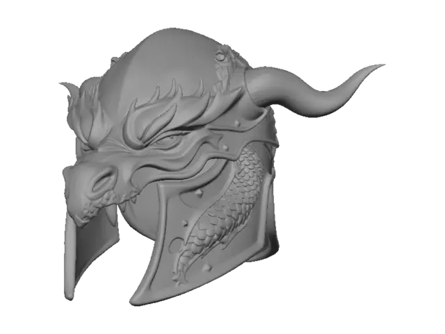 3D model for Emberwyrm Dragonhelm
