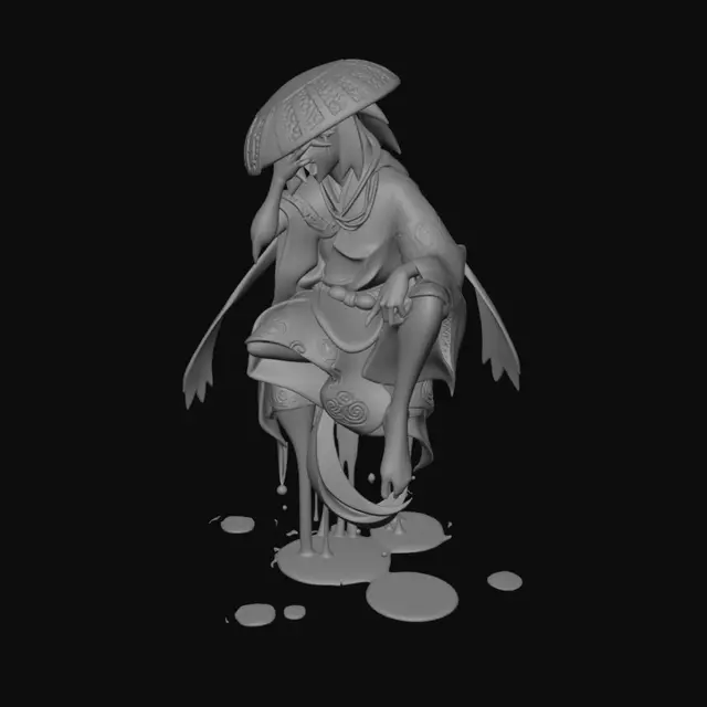 3D model for Inkbound Silk