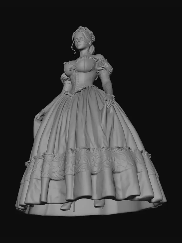 3D model for Midnight Velvet Ball