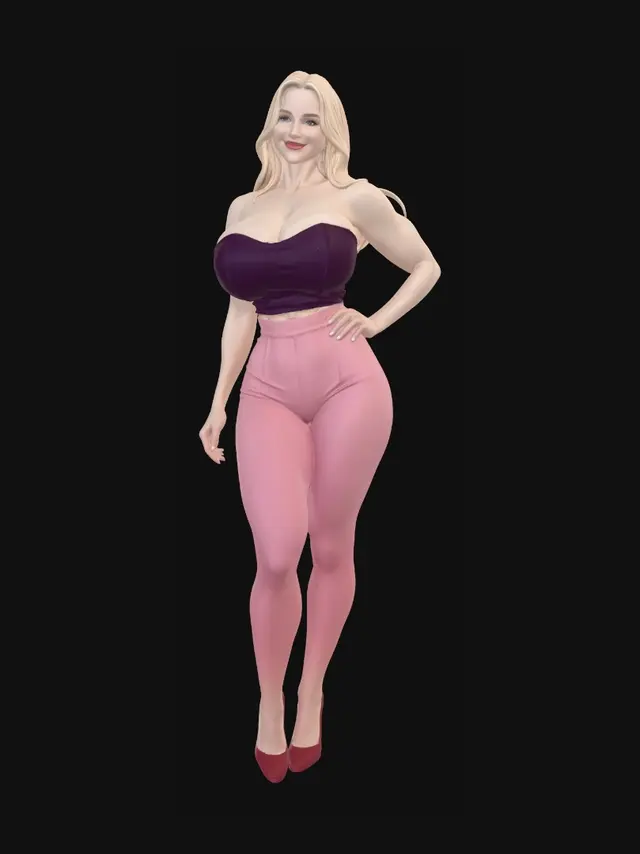 3D model for Rose Garden Glamour