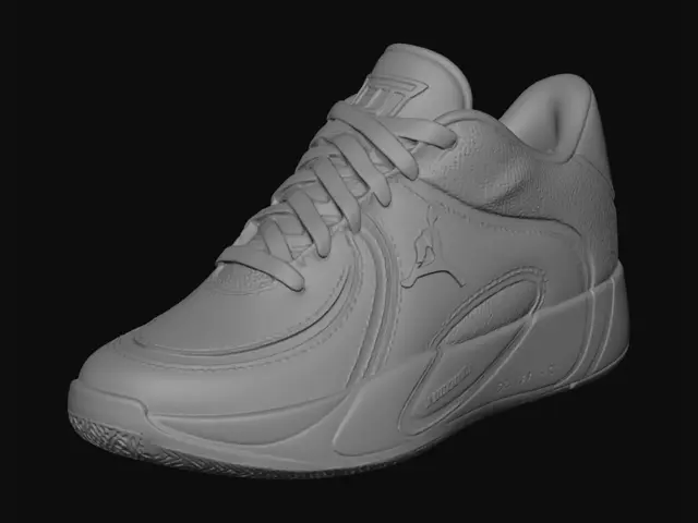 3D model for Monochrome Jumpman Sneaker Prototype