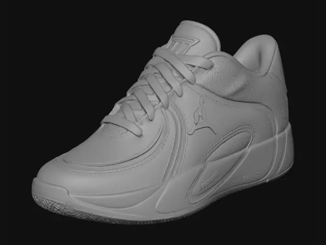 3D model for Monochrome Jumpman Sneaker Prototype