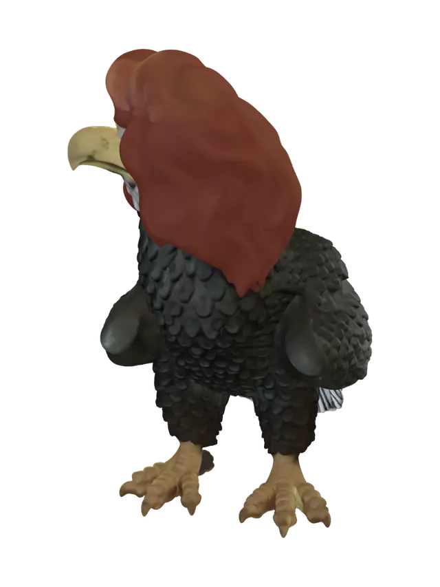 3D model for Rooster figurine