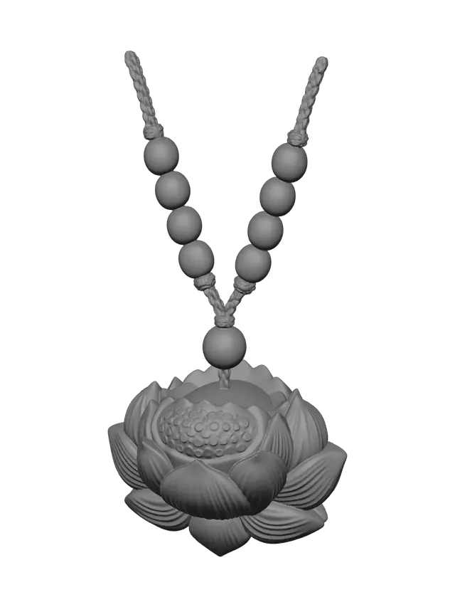 3D model for Stylized Waterlily