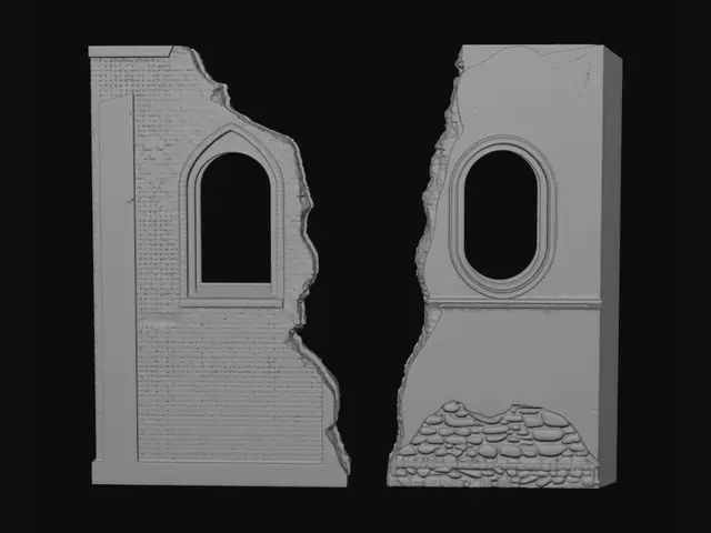 3D model for Split Facade
