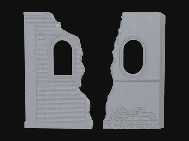 3D model for Split Facade