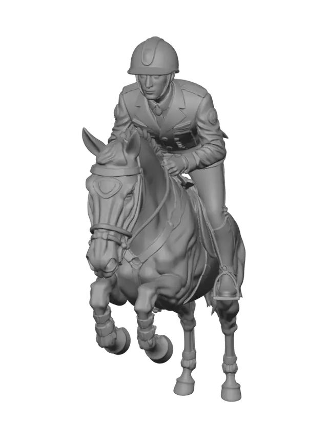 3D model for Cavalry Charge