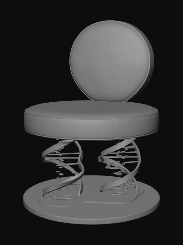 3D model for DNA Helix Chair