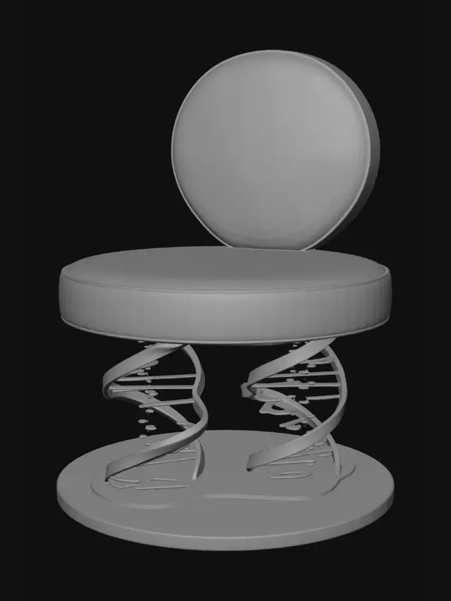 3D model for DNA Helix Chair