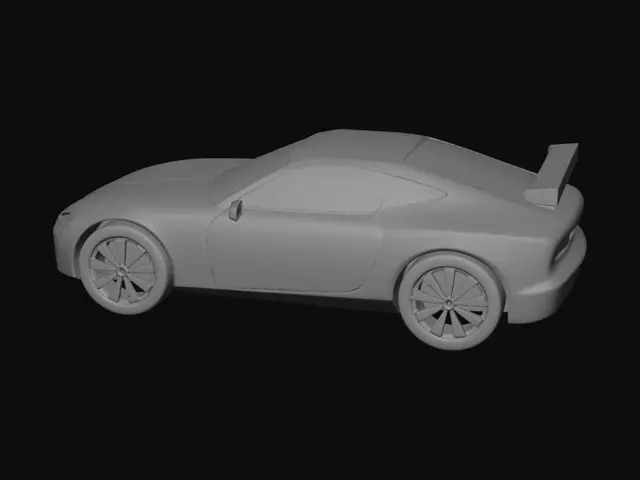 3D model for SRC 2014 Rally Car