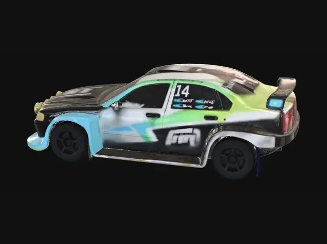 3D model for Rally Racer on Dirt Track