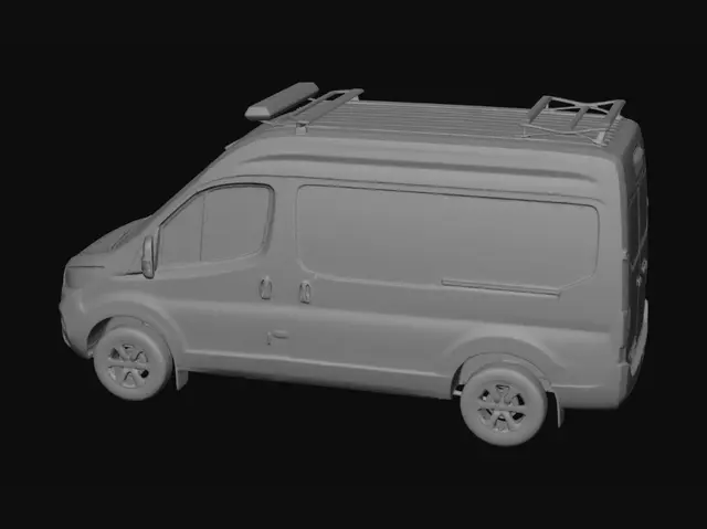 3D model for Medical Car
