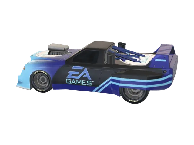 Gamecus G7 Racer - Rgb 3D model, vytvořený pomocí AI